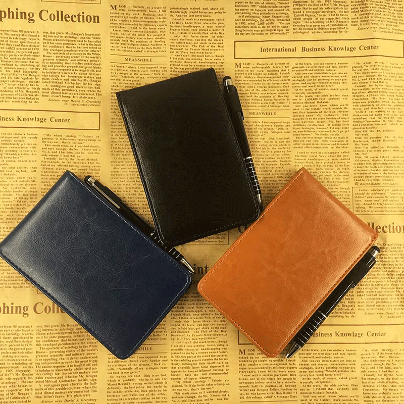 Cuaderno de bolsillo A7 Portátil de negocios