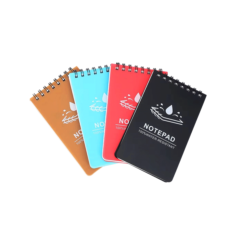 Cuaderno en espiral con cubierta de PP A7